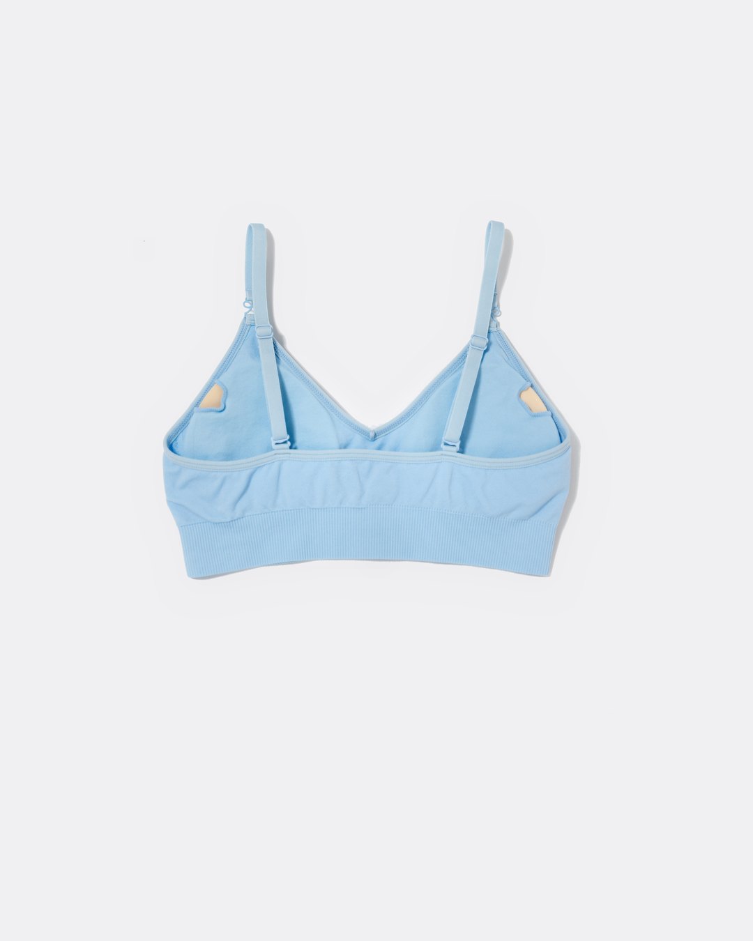 SASSH Essential Bralette in Blue, back view