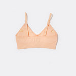 SASSH Essential Bralette in Peach, back view