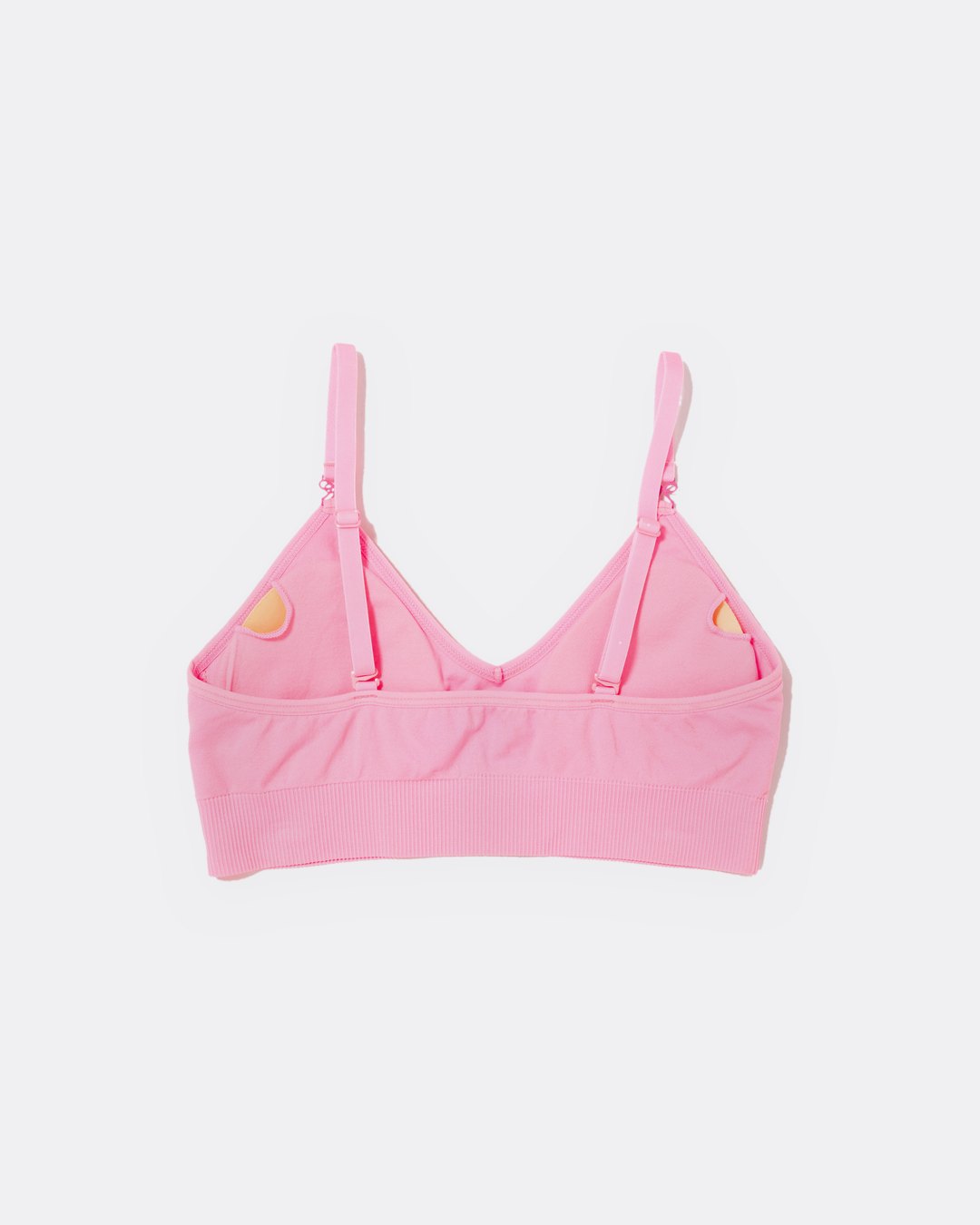 SASSH Essential Bralette in Pink, back view